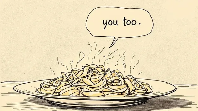 You Said 'You Too' to a Waiter. Here's Why Your Brain Did That.